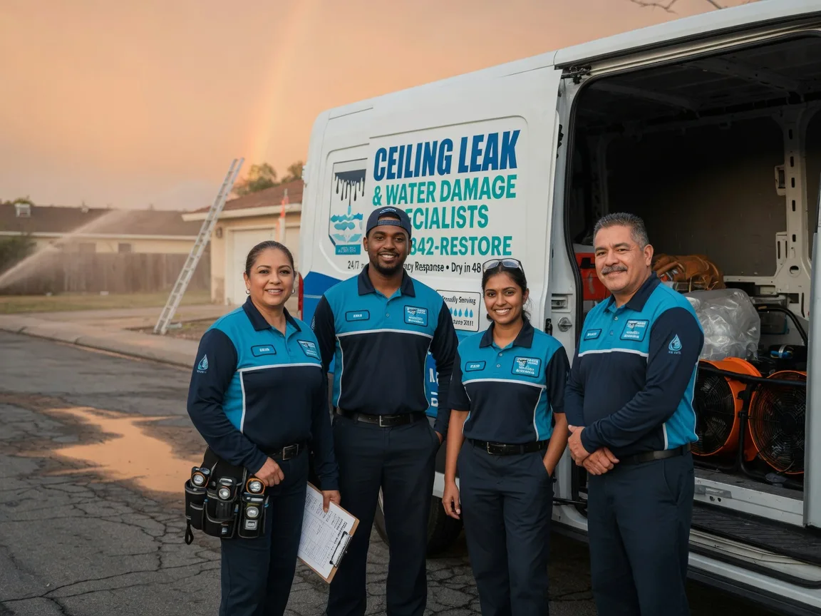 Ceiling Leak Cleanup company in Blanchard, ND